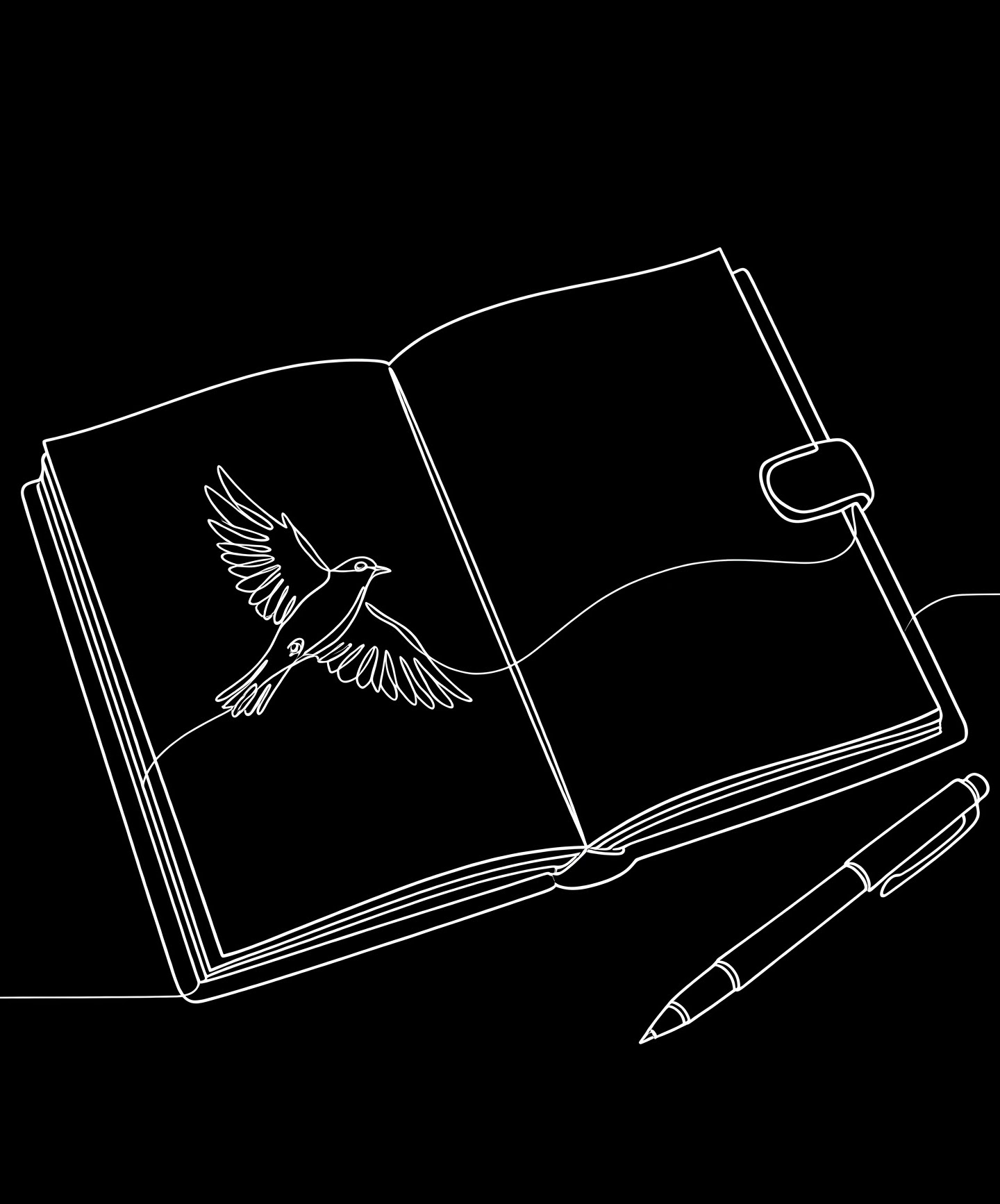 Journal and notebook for The Art of Vulnerability workshop reflection and personal growth